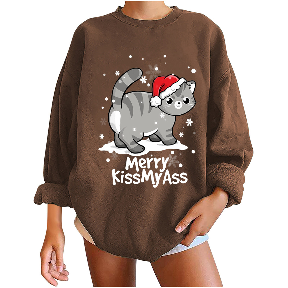 Loose Fit 3D Graphic Street Hoodie