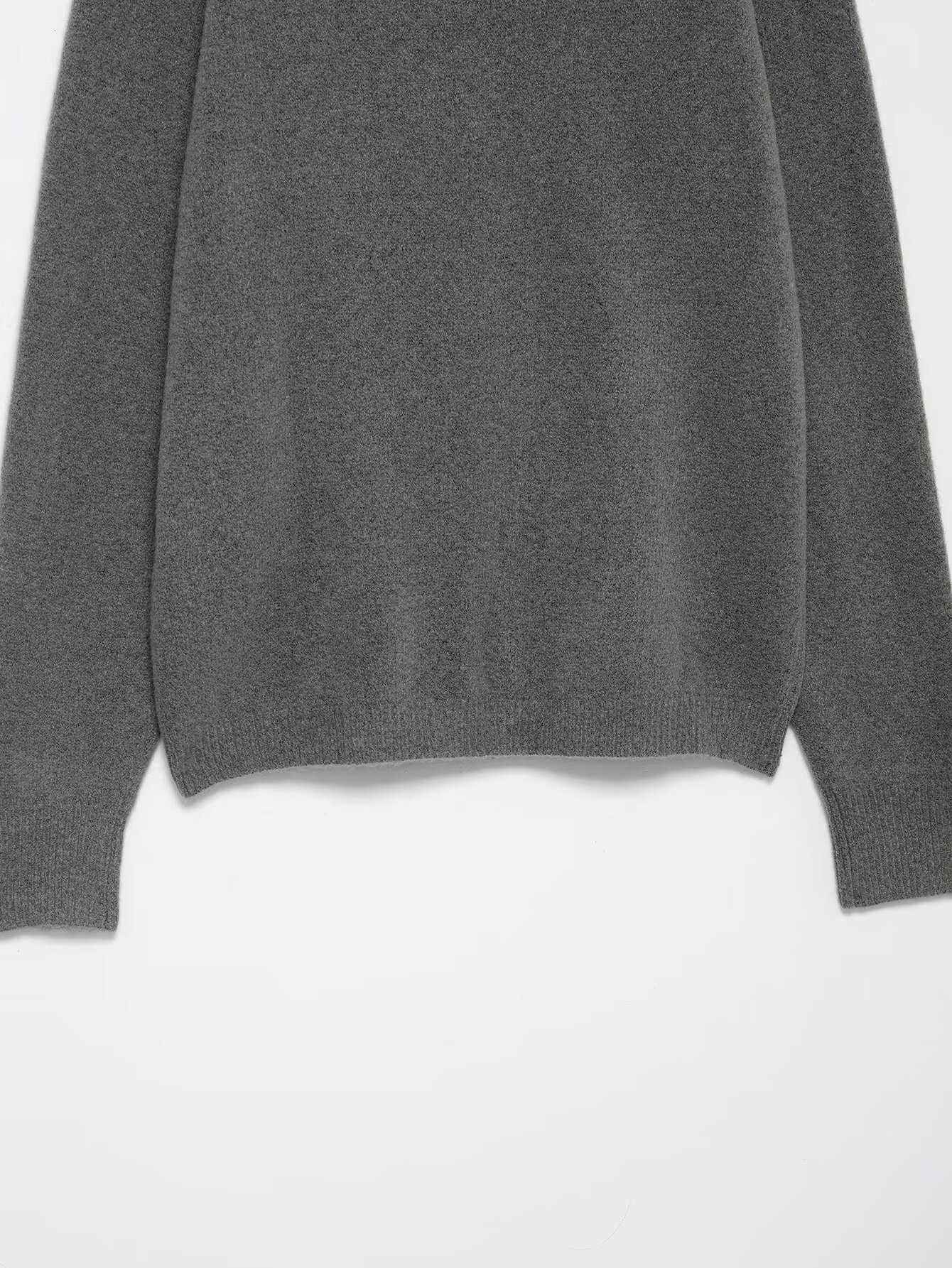 Solid Bardot Embellished Long Sleeve Knit