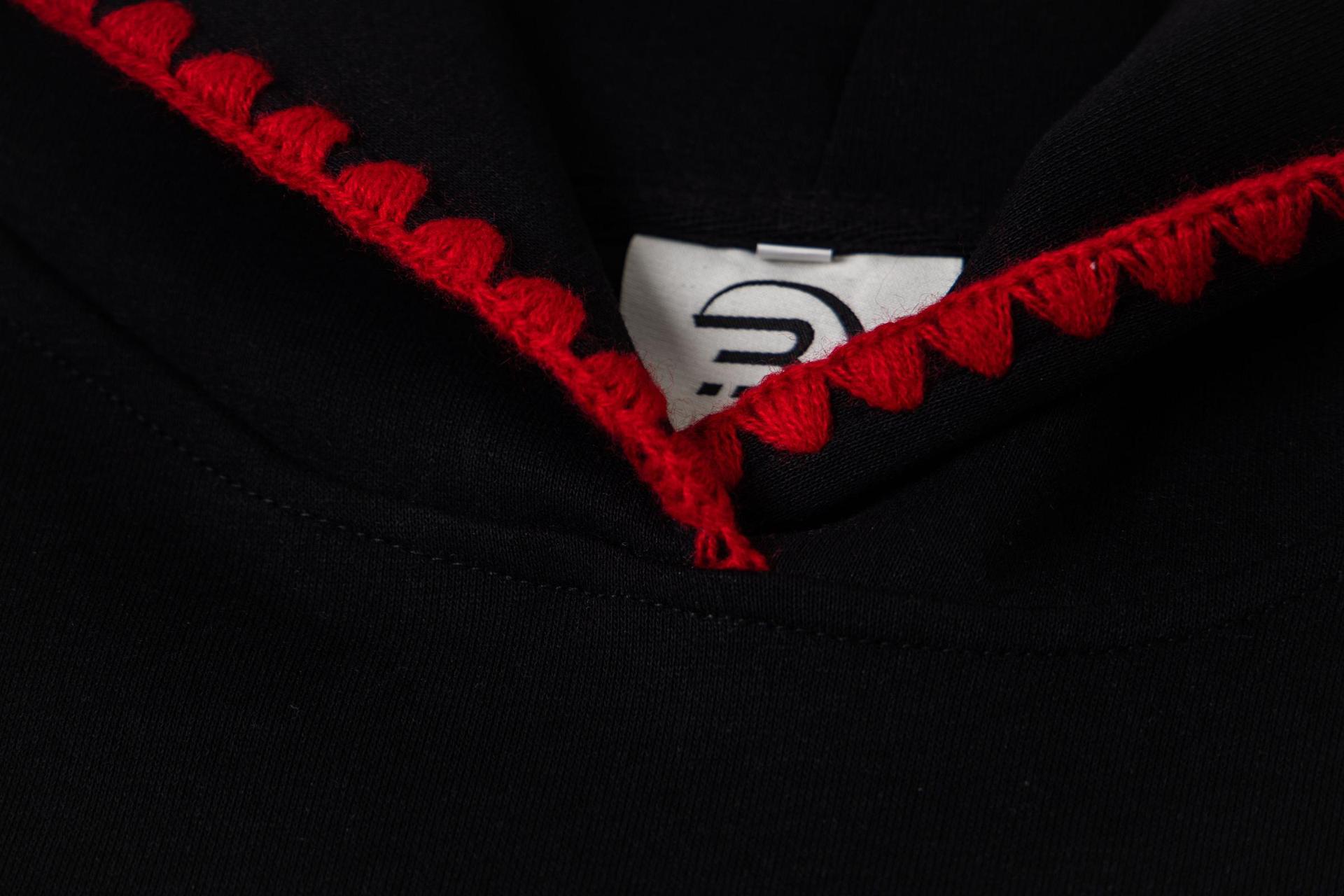 Long Sleeve Cotton Orchard Applique Hoodie