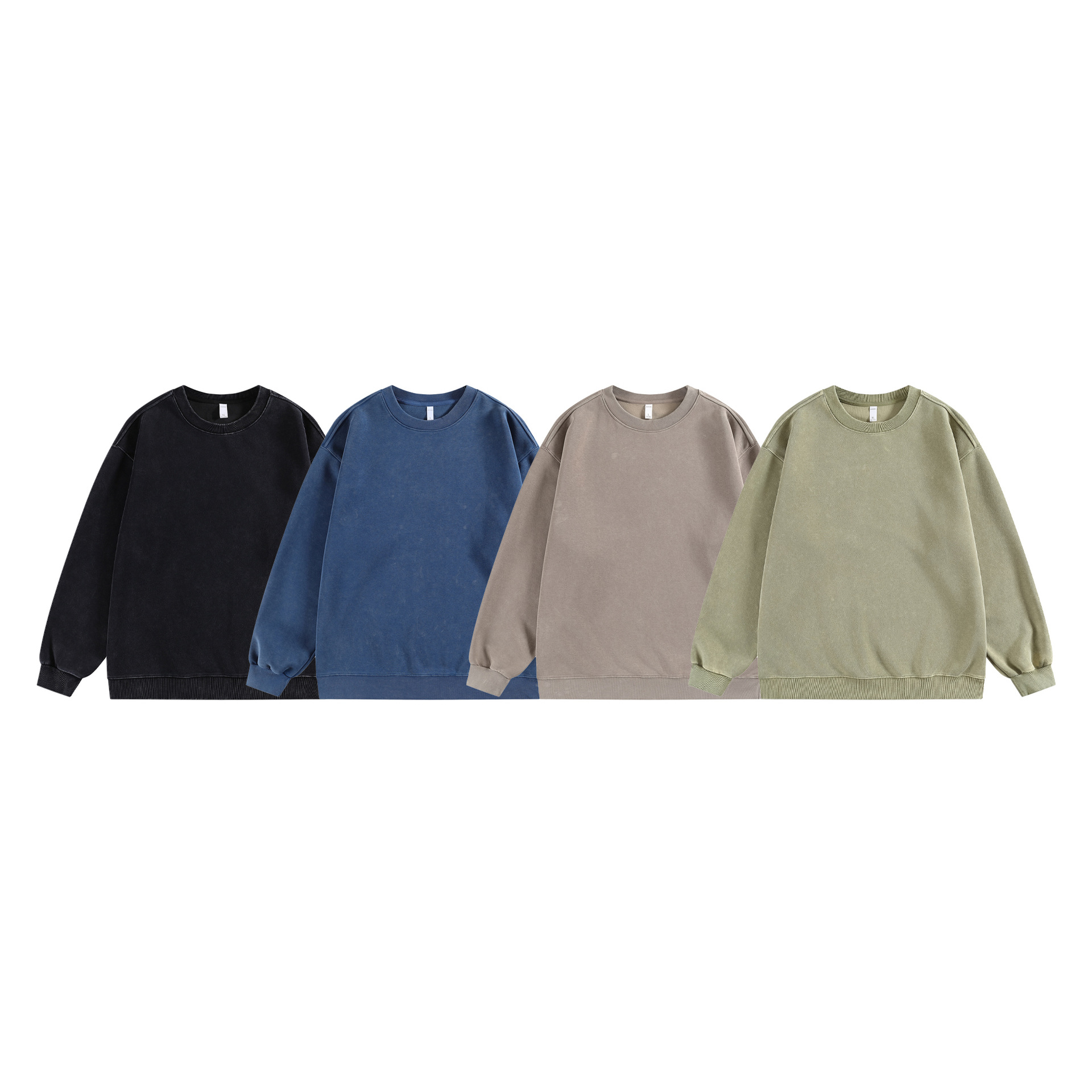 Oversized American Long Sleeve Sweatshirt