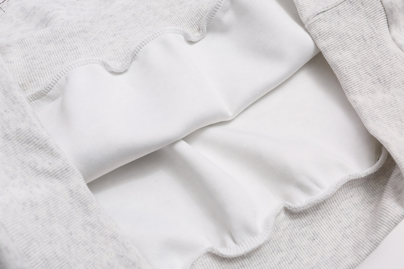 Oversized Streetwear Cotton Letter Print Sweatshirt with Hood