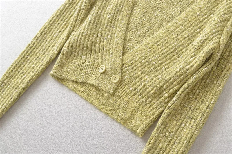 Plain Fall Polyester Fitted Layered Cardigan Vest Duo