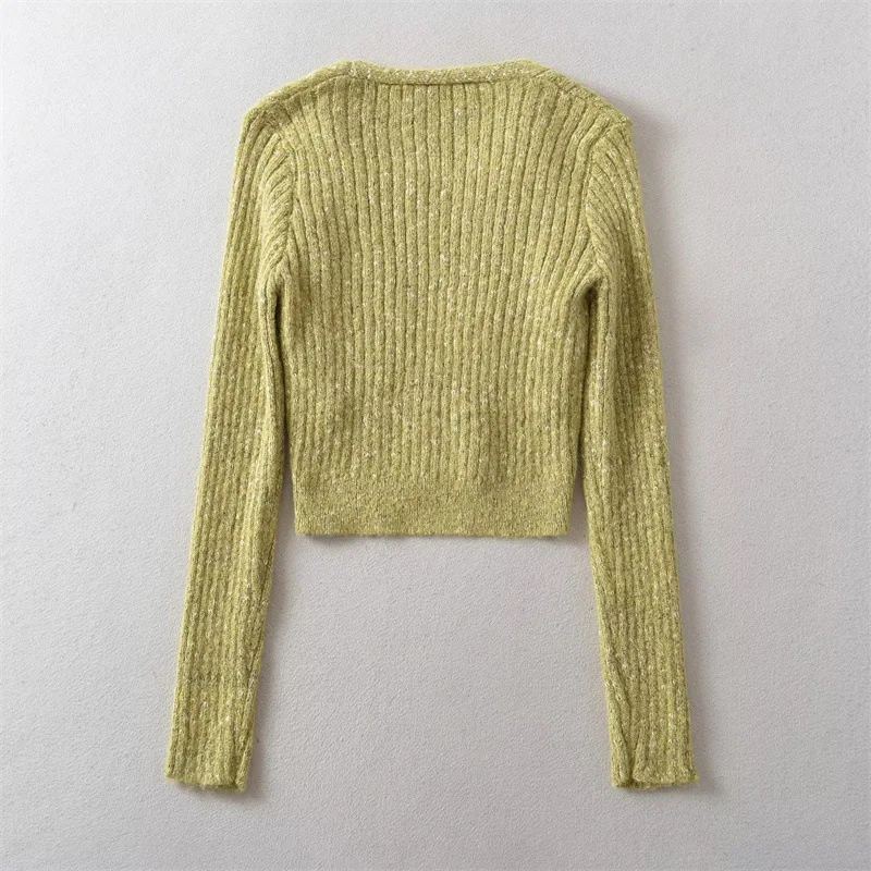 Plain Fall Polyester Fitted Layered Cardigan Vest Duo
