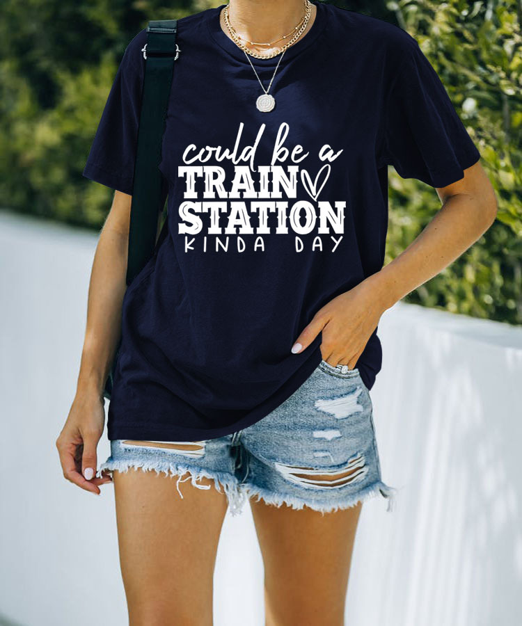 Coastal Cruise V Collar Ladies T-shirt