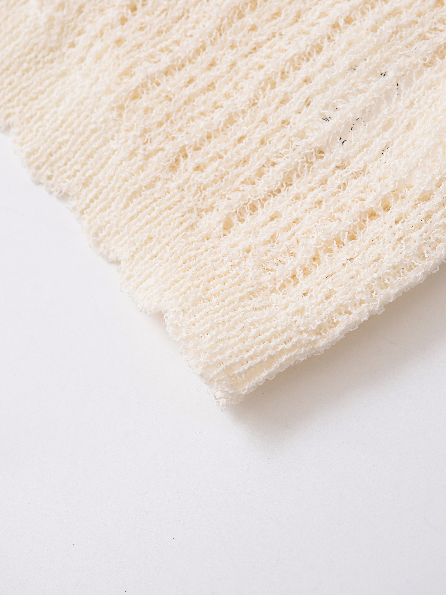 Oversized Sleeveless Polyester Cardigan Sweater