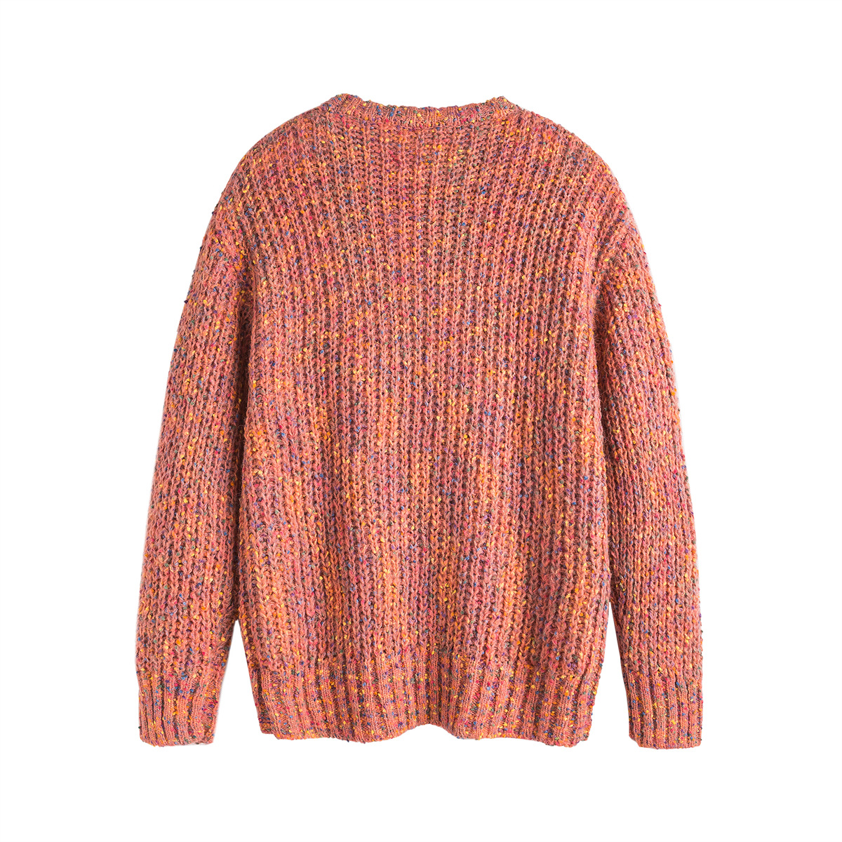 Men's Japanese Workwear Color Block Oversized Sweater
