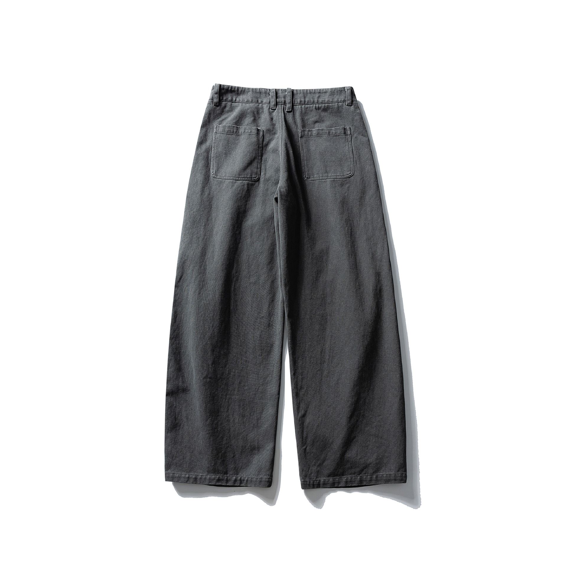 Distressed Straight Leg Cargo Pants Long Trousers