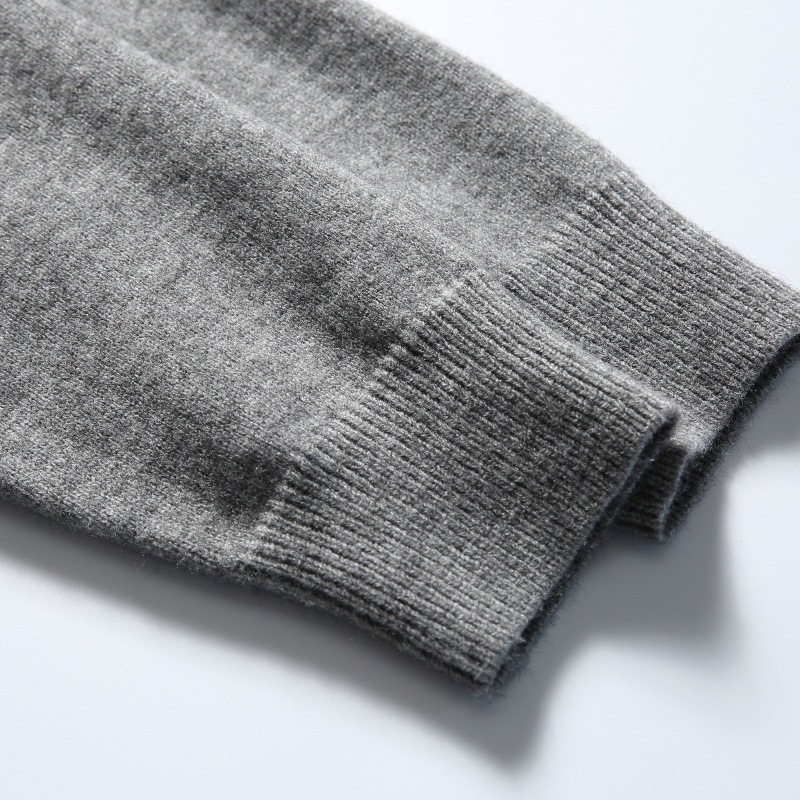 Oversized Vintage Crew Zipper Sweater
