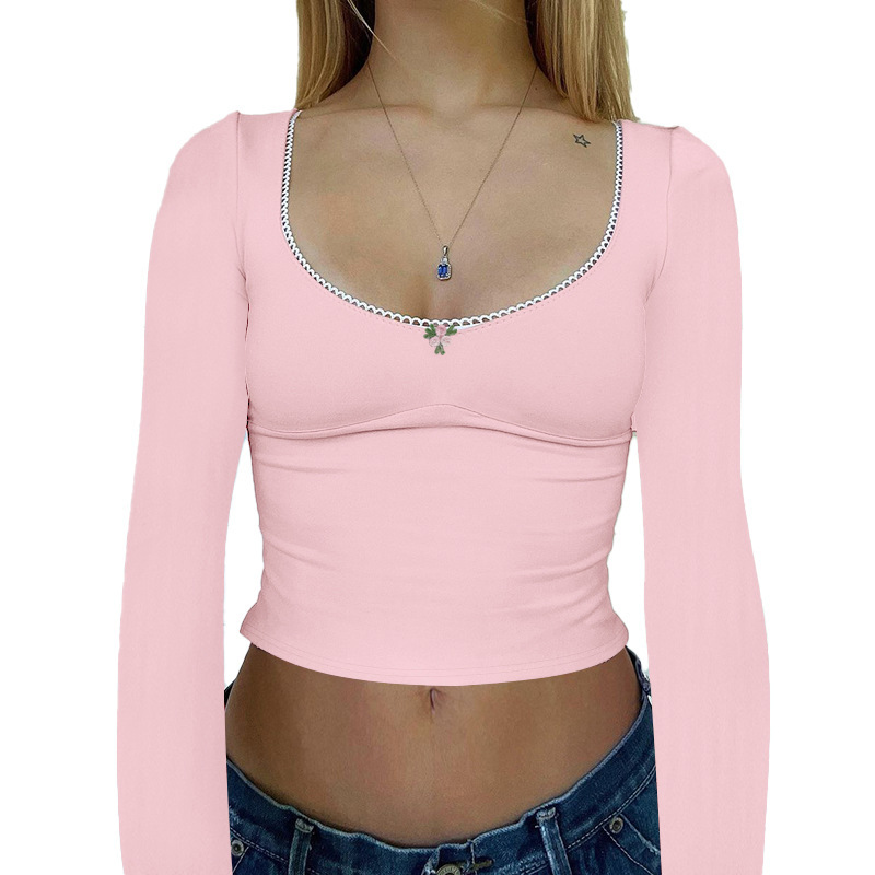Ladies Square Neck Stretch Tee