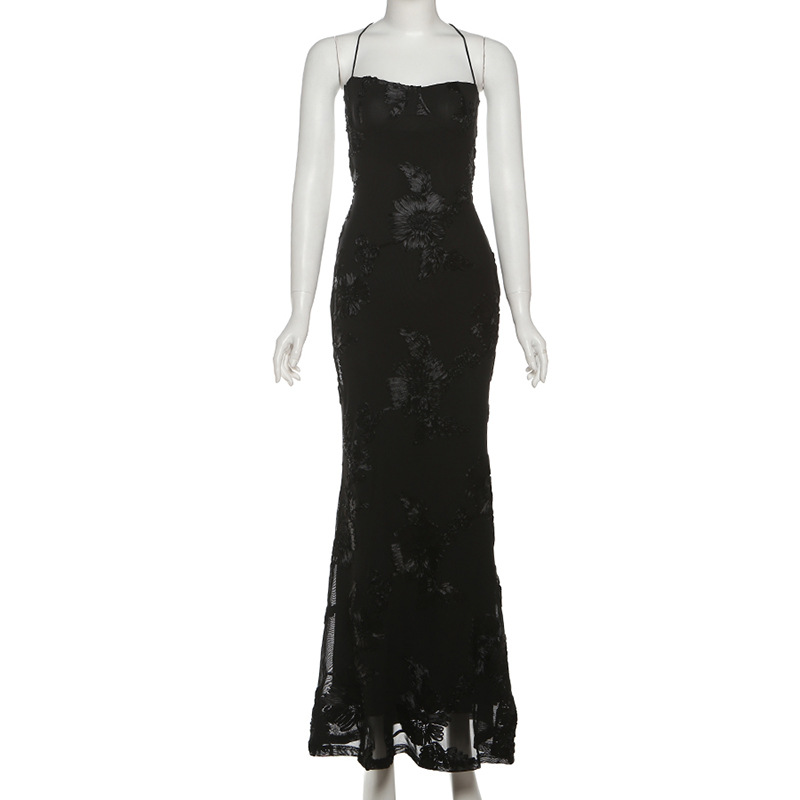 One-Shoulder Sleeveless High Waist Bodycon Dress