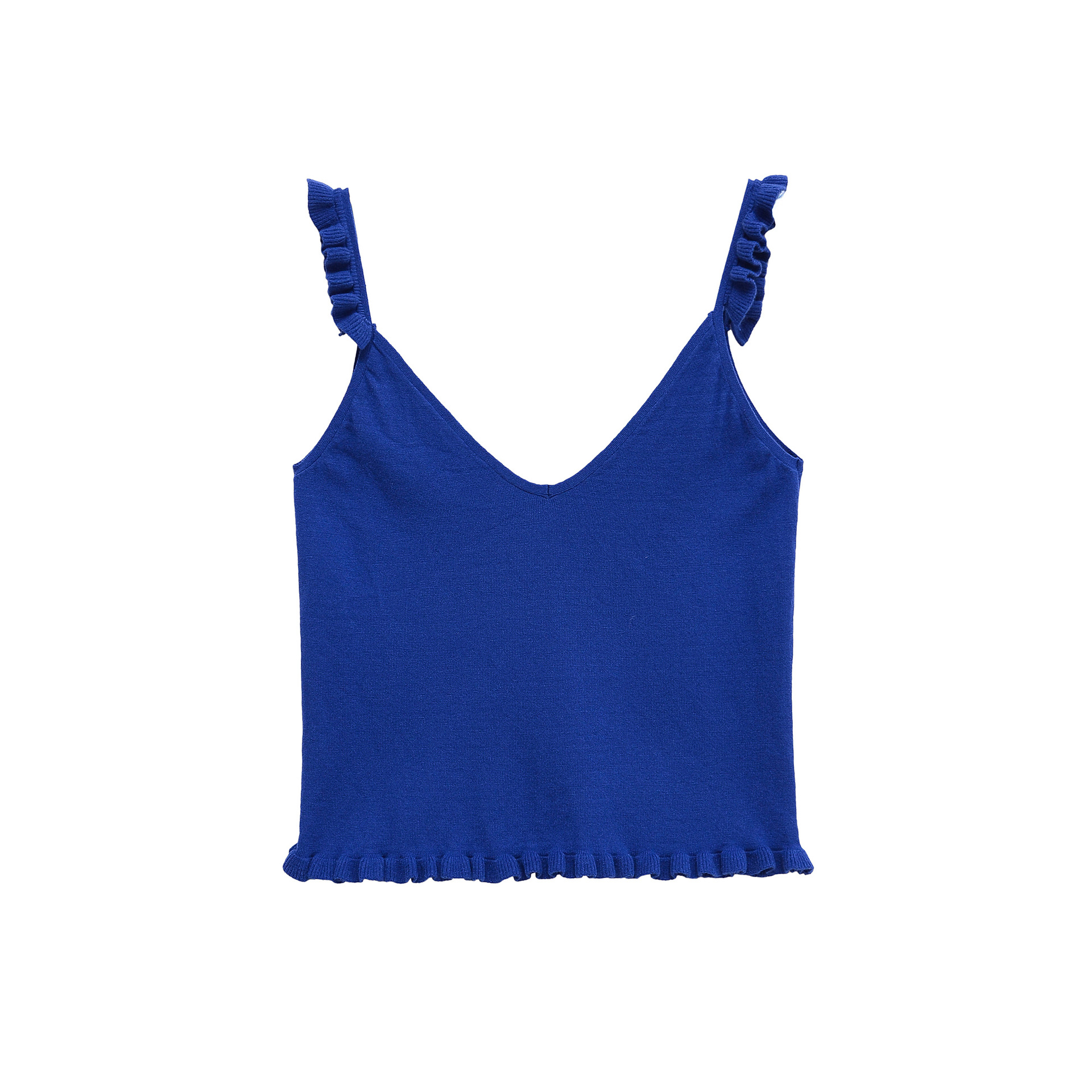 Women's Clothing INS Internet Celebrity Layered Decoration Simple Strapless Top