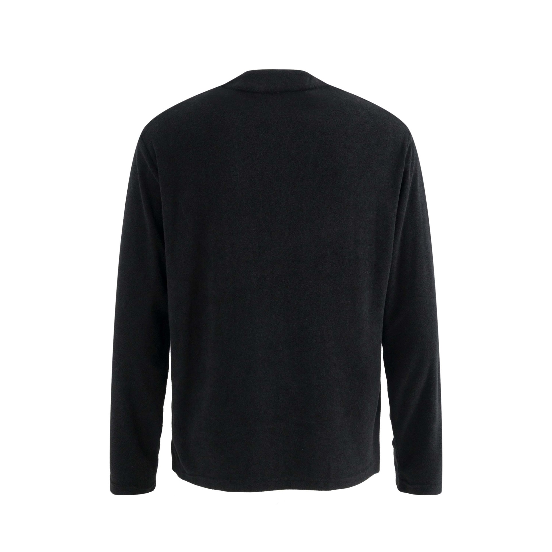 Urban Cotton Blend Oversized Mock Neck Snap Hoodie