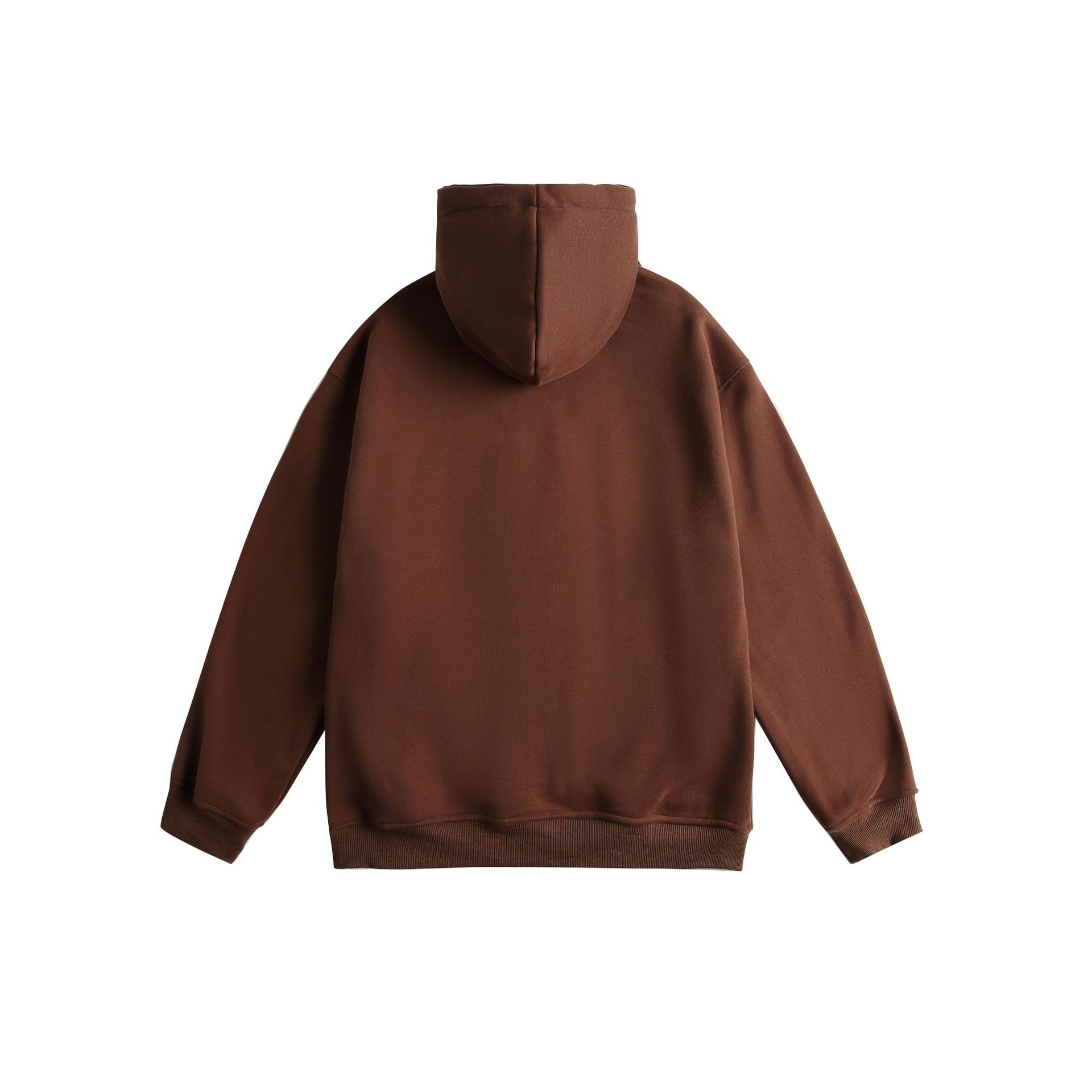 Loose Fit Cotton Blend Hood Graphic Sweatshirt