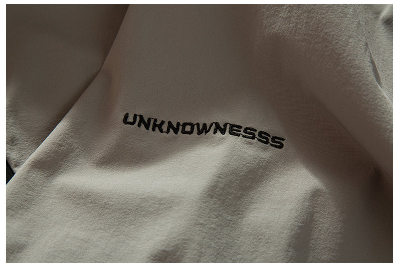 Baseball Oversized Contrast Nylon Performance Hoodie