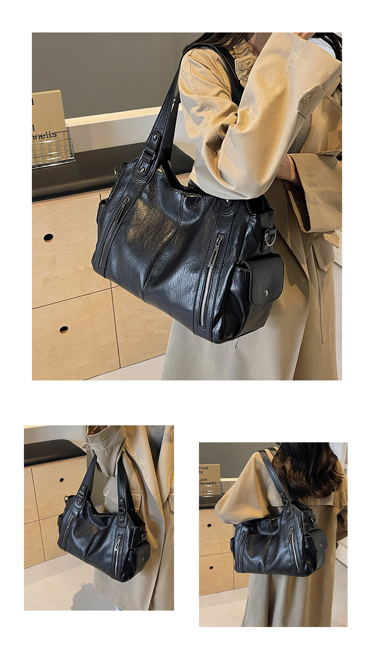Large capacity tote bag shoulder bag crossbody bag for women