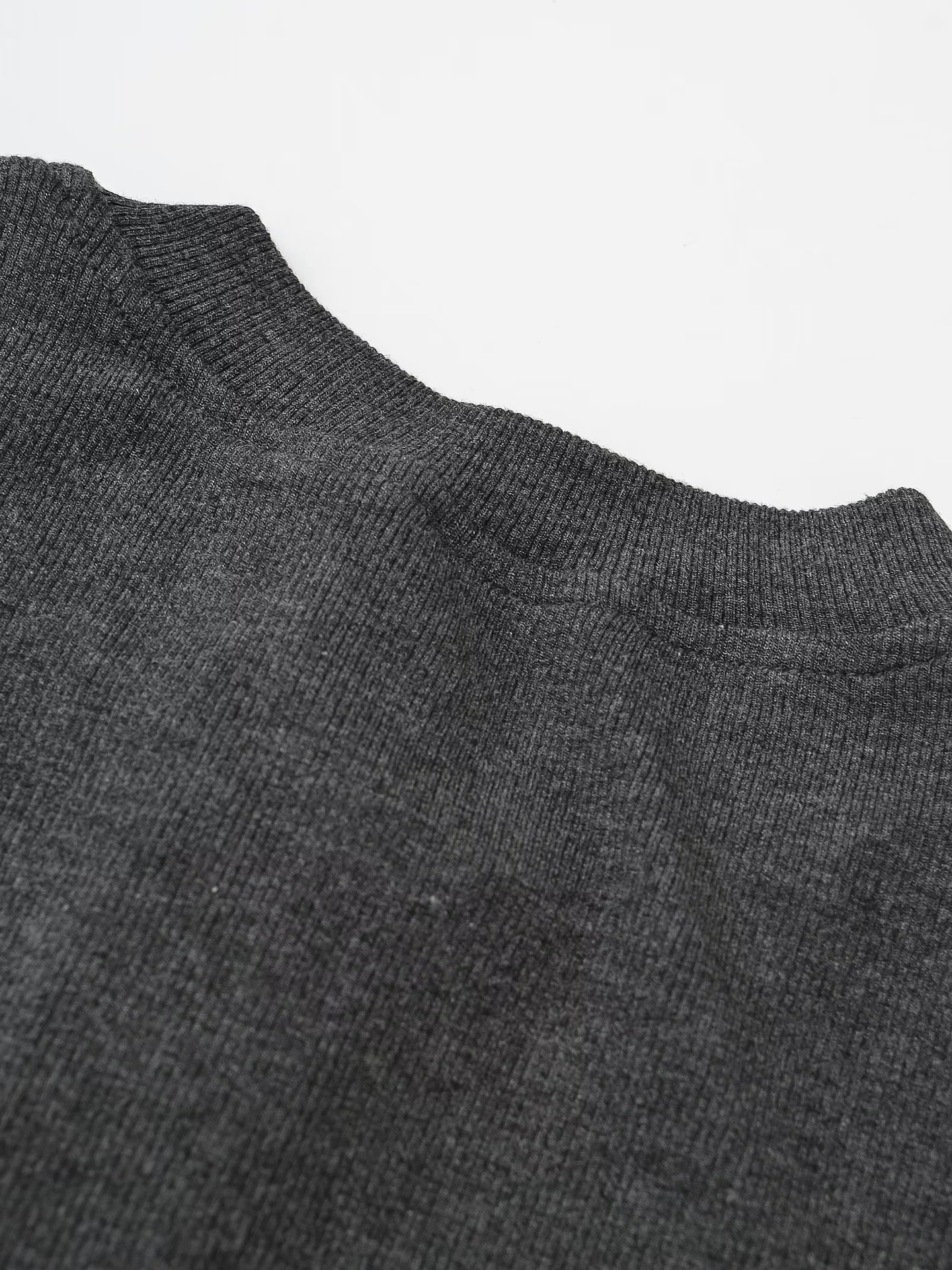Ladies Plain Fitted Crew Neck Tee