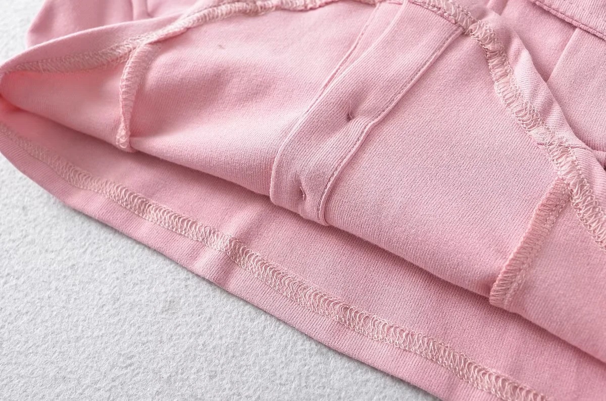 Ladies Half Sleeve Notch Collar Cardigan Tee