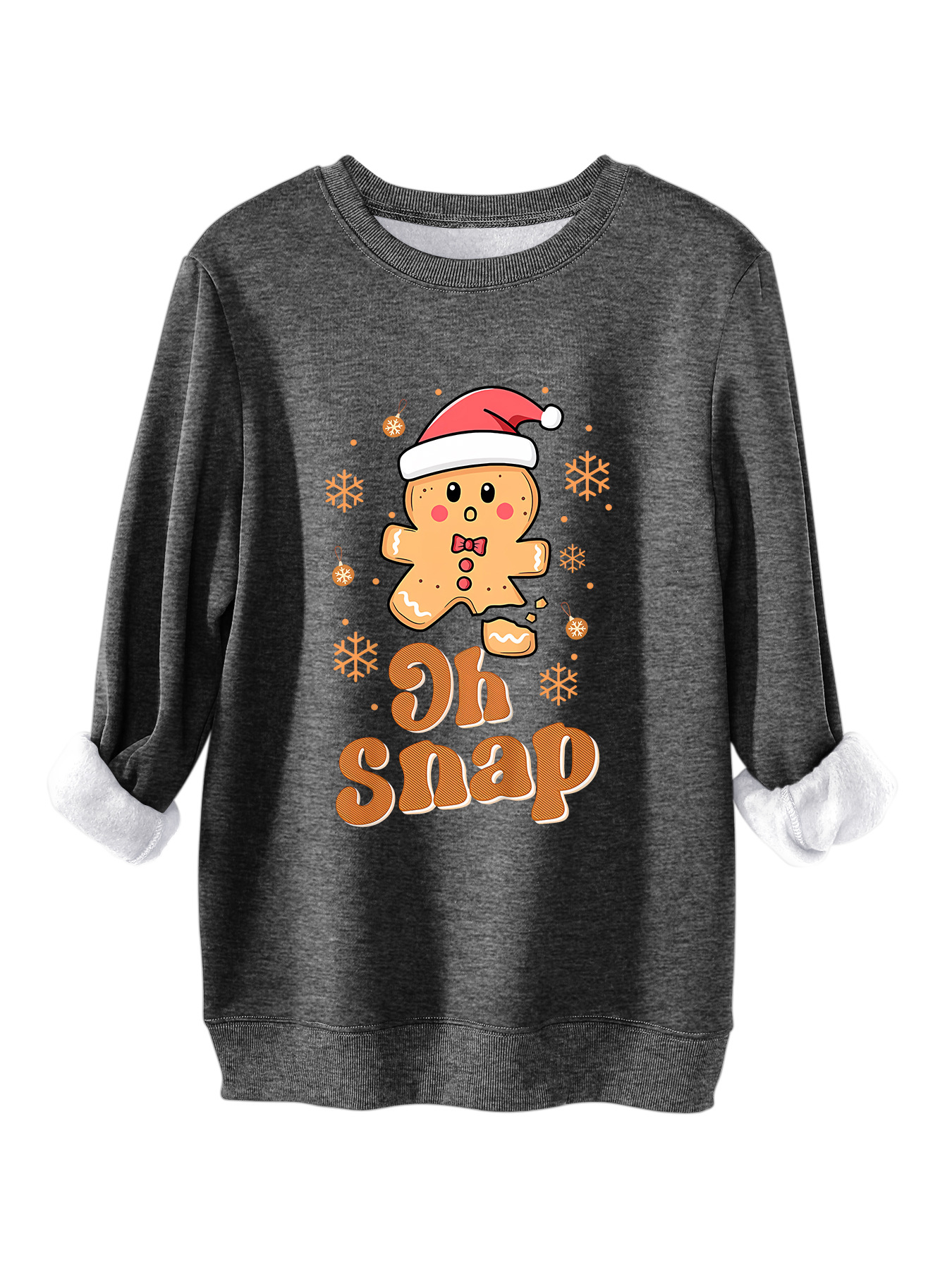 Women's Urban Oversized Cotton Solid Sweatshirt