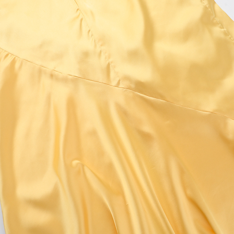 Fluid Open Hem Maxi Dress