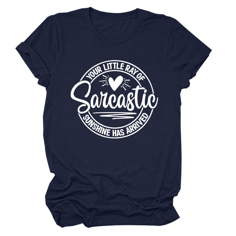 Ladies Geometric V Neck T-shirt