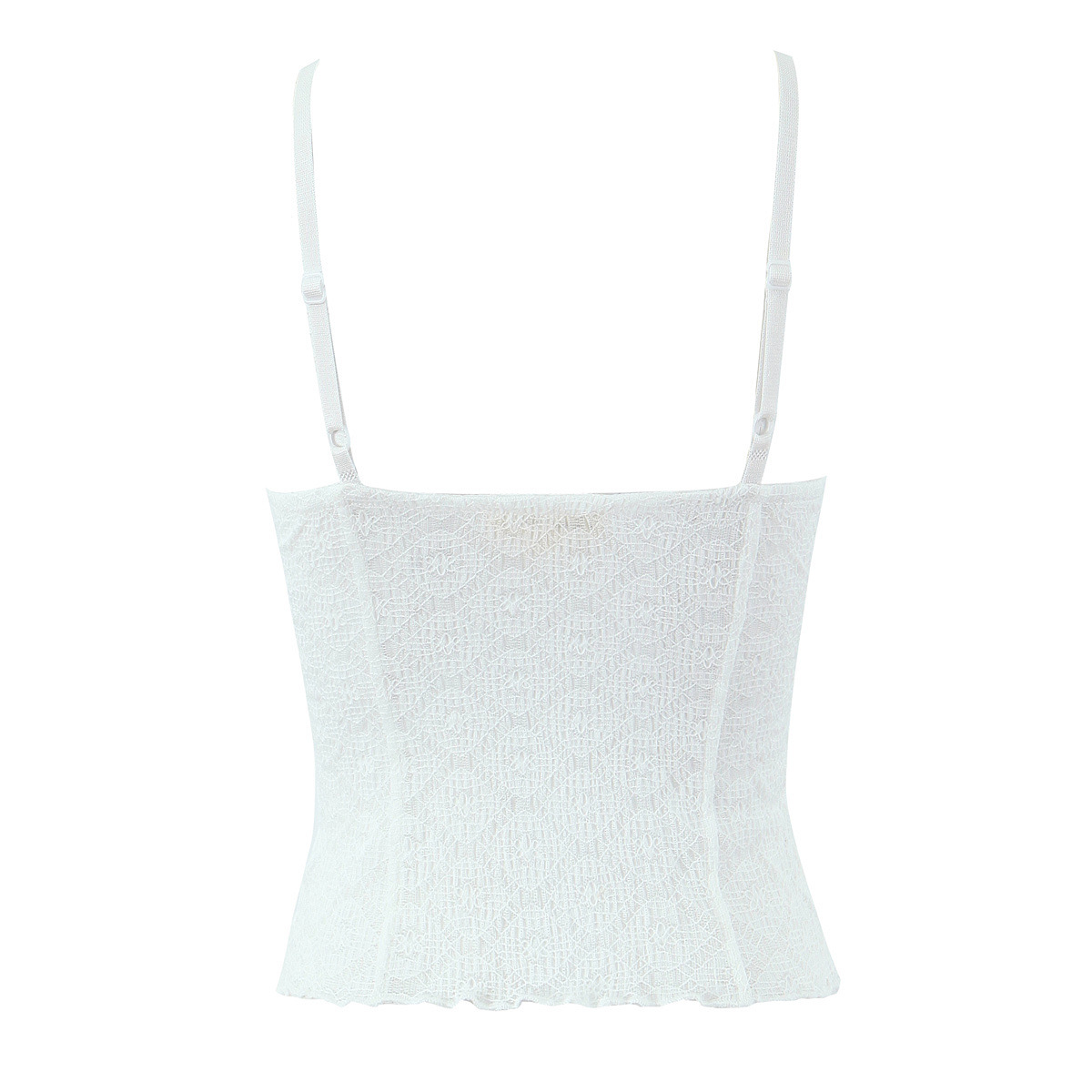 Fitted Solid Color European Cami