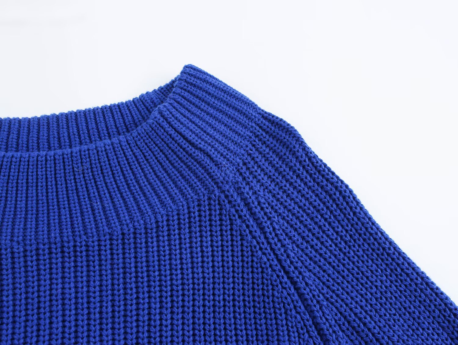 Oversized Solid Long Sleeve Sweater