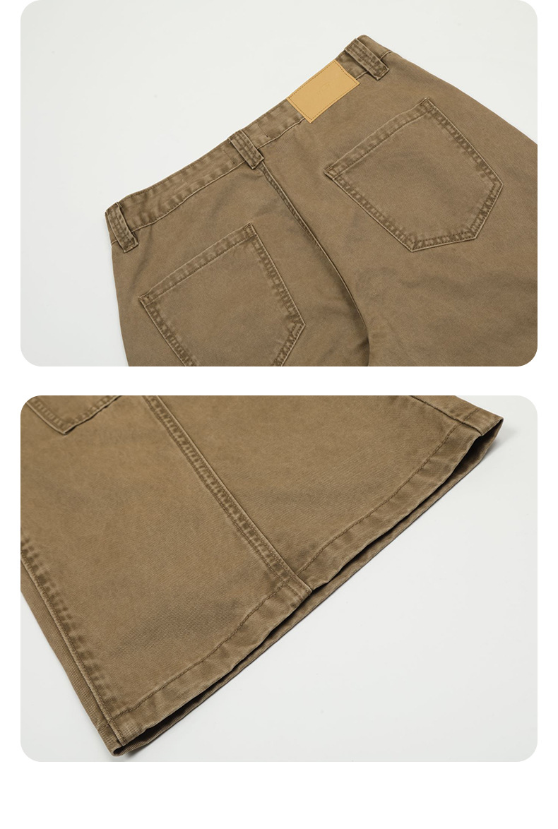 Post-Apocalyptic Deconstructed Design Loose Fit Casual Slimming Long Trousers