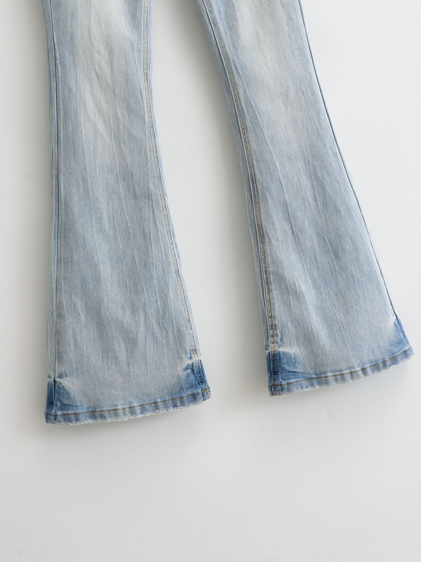 High waisted slim fit leg enhancing pants for children