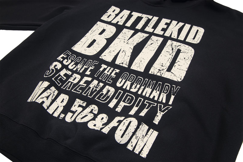 Urban Typography Long Sleeve Hoodie