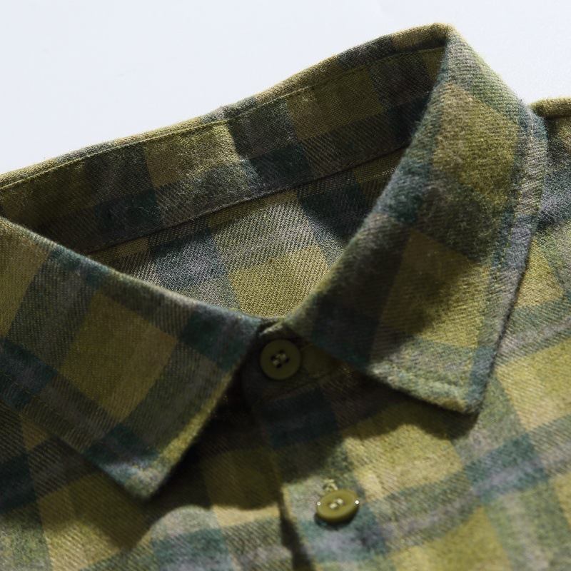Japanese Retro Checkered Oversized Shirt
