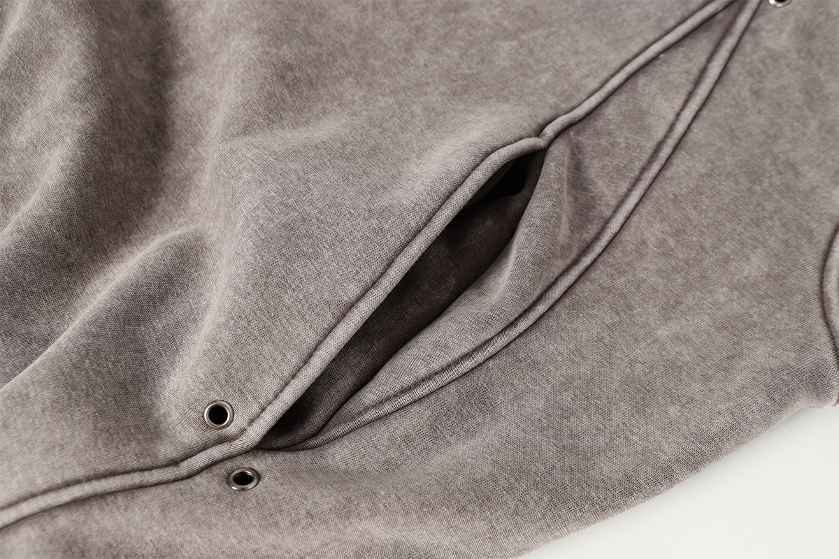 American Retro Cotton Hoodie