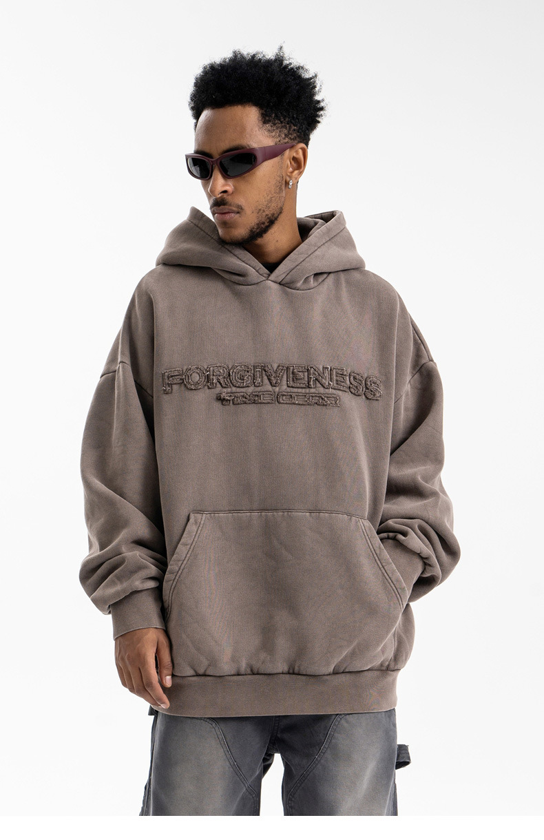 Essential Cotton Initial Hoodie