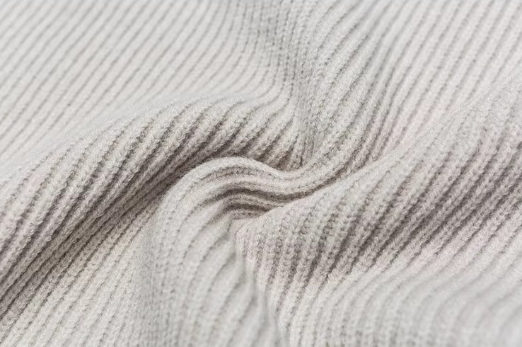 Mock Collar Plain Thermal Workwear Sweater