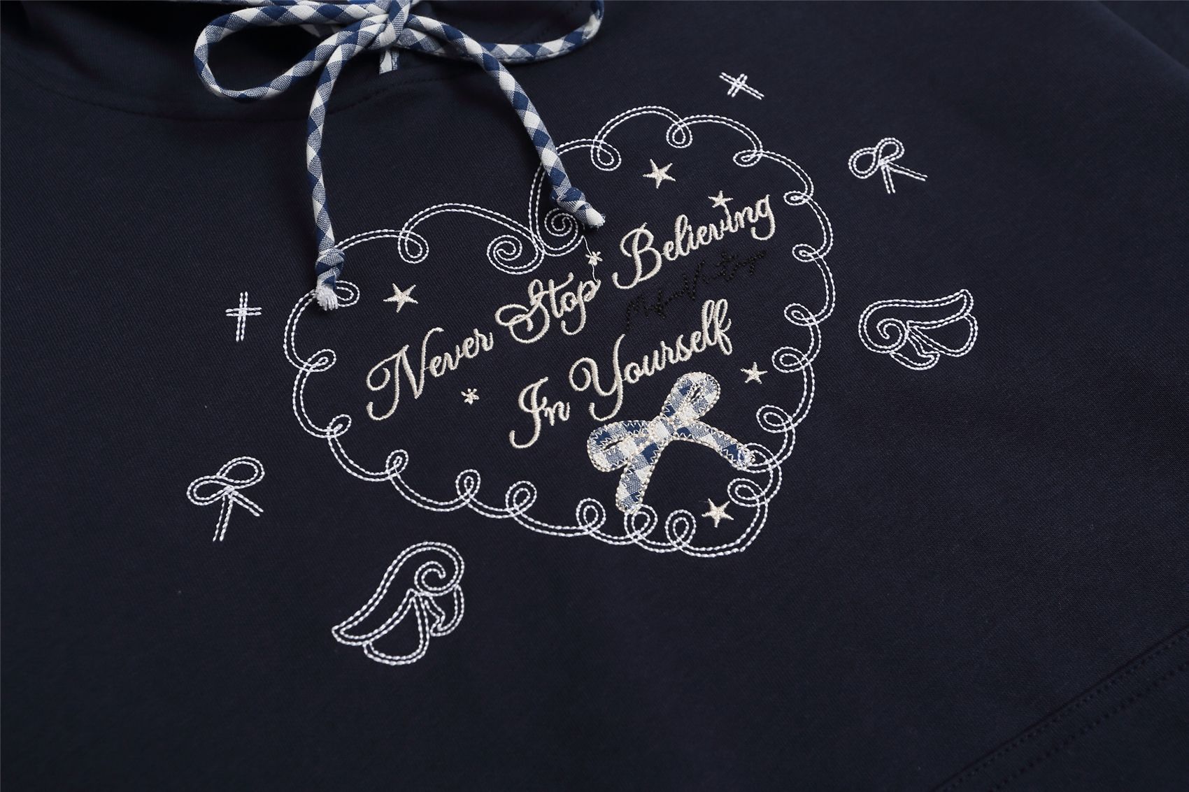 American Retro Oversized Love Motif Hoodie