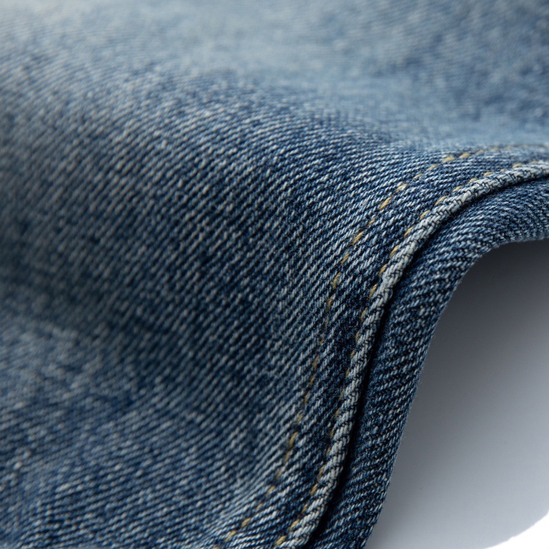 Distressed Cut-Out Tapered Jeans Men Japanese Retro Loose Fit