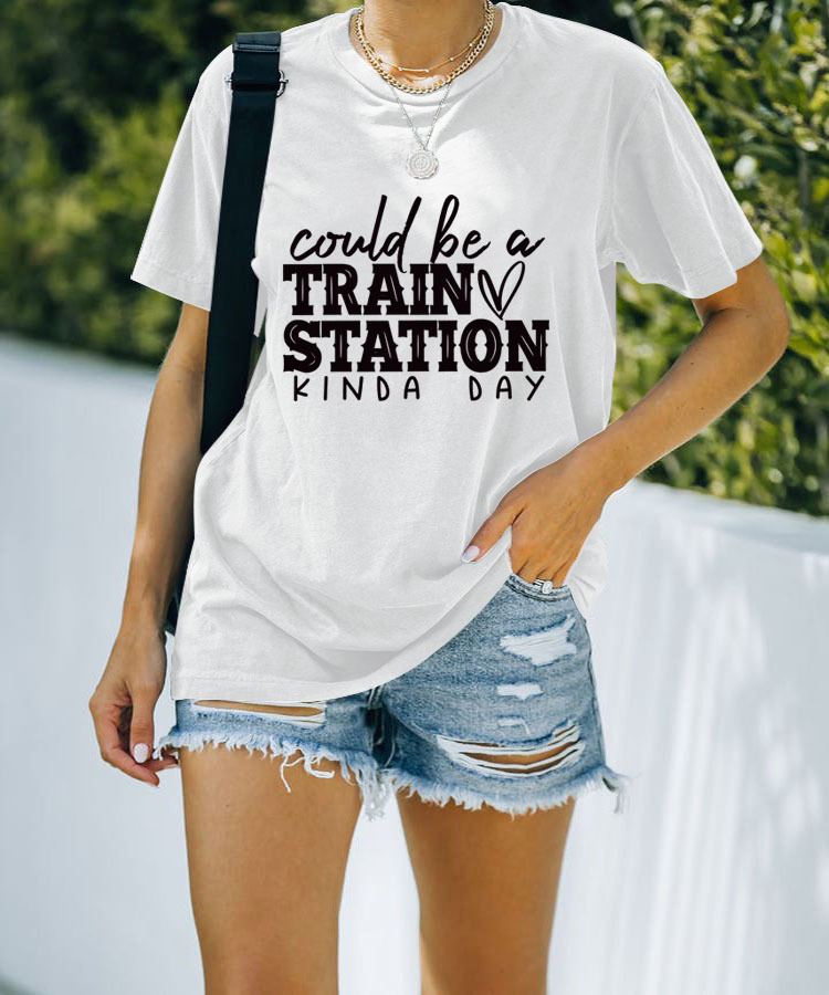 Coastal Cruise V Collar Ladies T-shirt