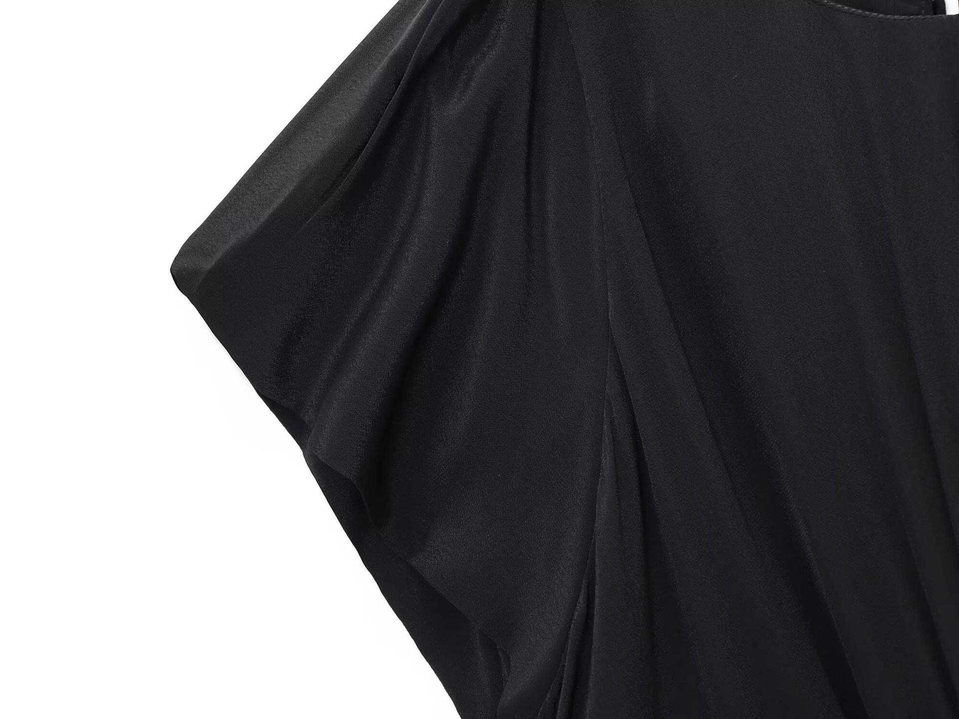 Women's Spliced Fashion Waist Belt Dress