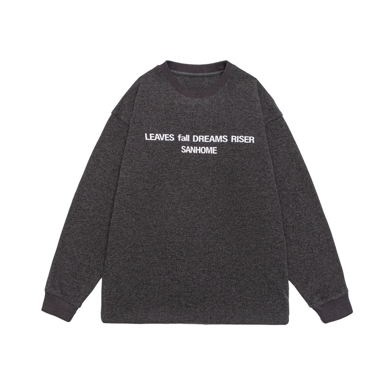 Japanese Workwear Color-Block Oversized Sweater