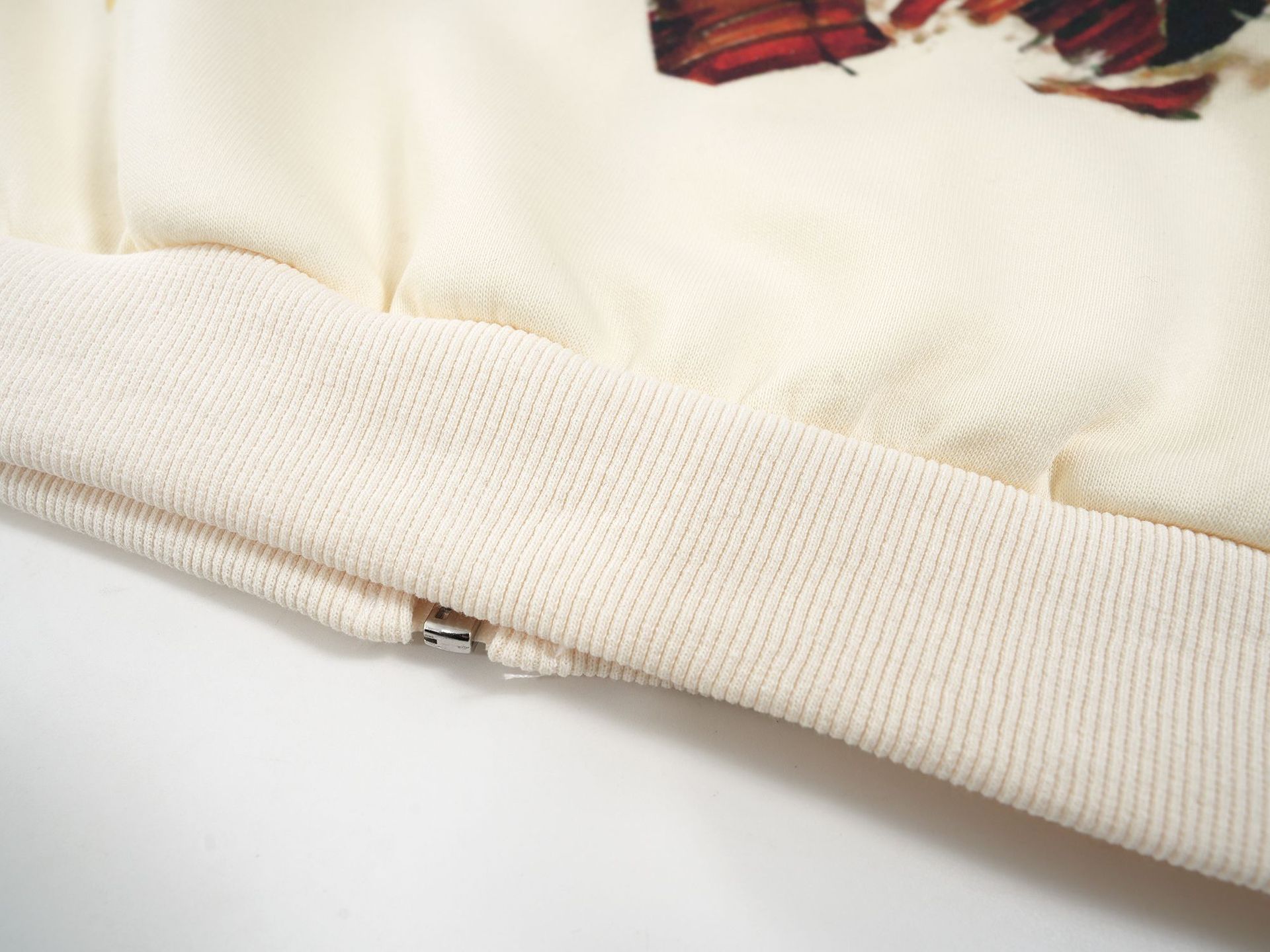 Oversized American Printed Long Sleeve Hoody Cardi