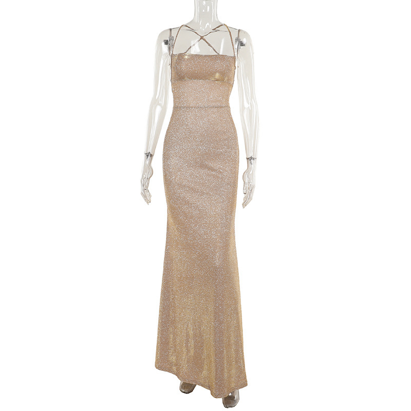 Knitted One Shoulder High Waist Dress