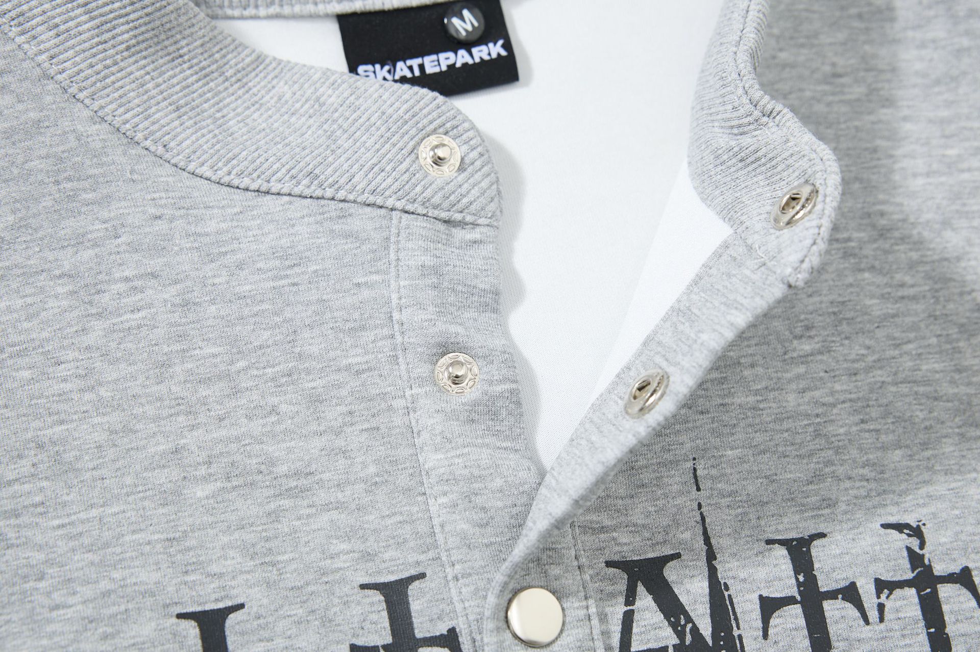 American Retro Graphic Henley Hoodie