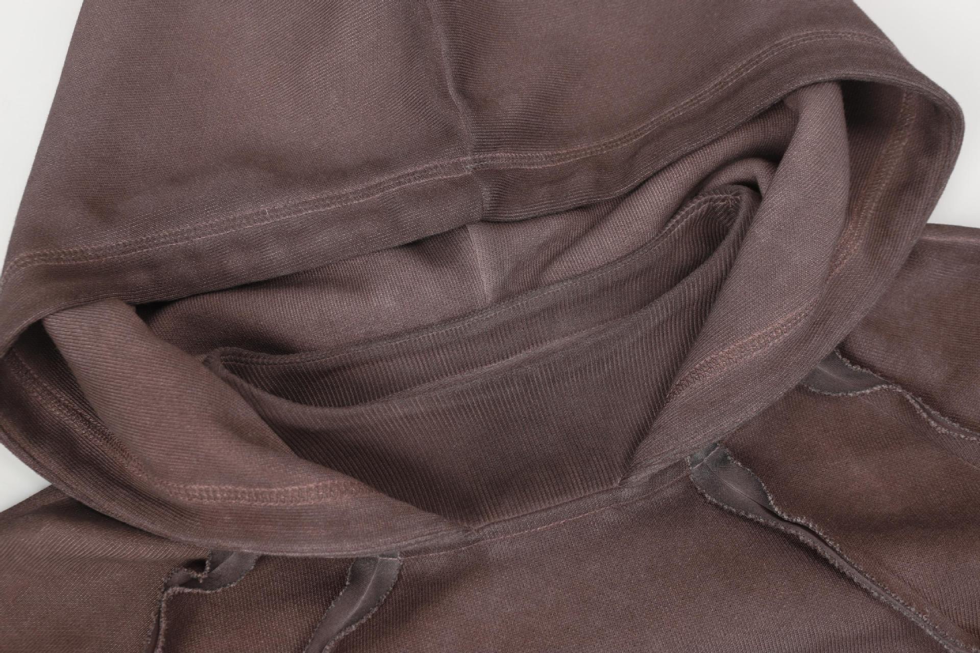 Oversized Cotton Polyester Long Sleeve Hoodie