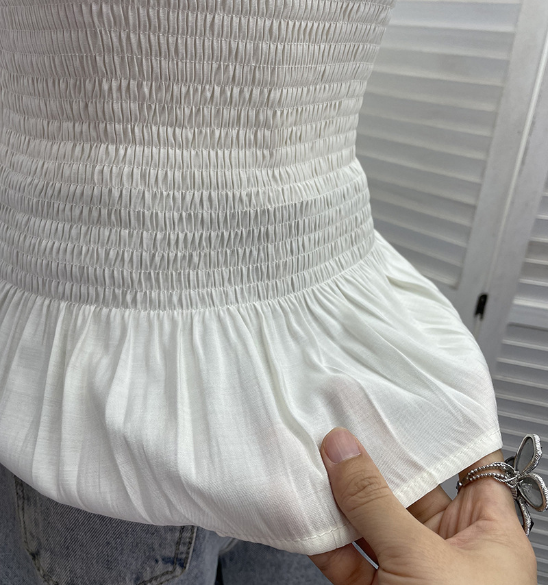 Lace Lace Strap Short Tank Top Strap