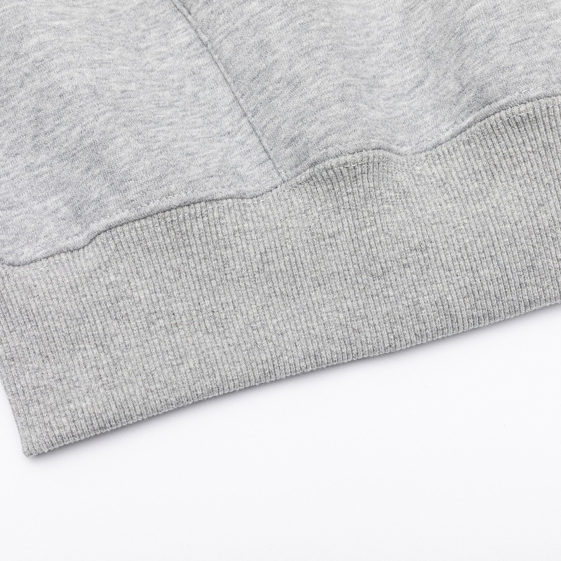Retro Oversized Cotton Blend Lettering Hoodie