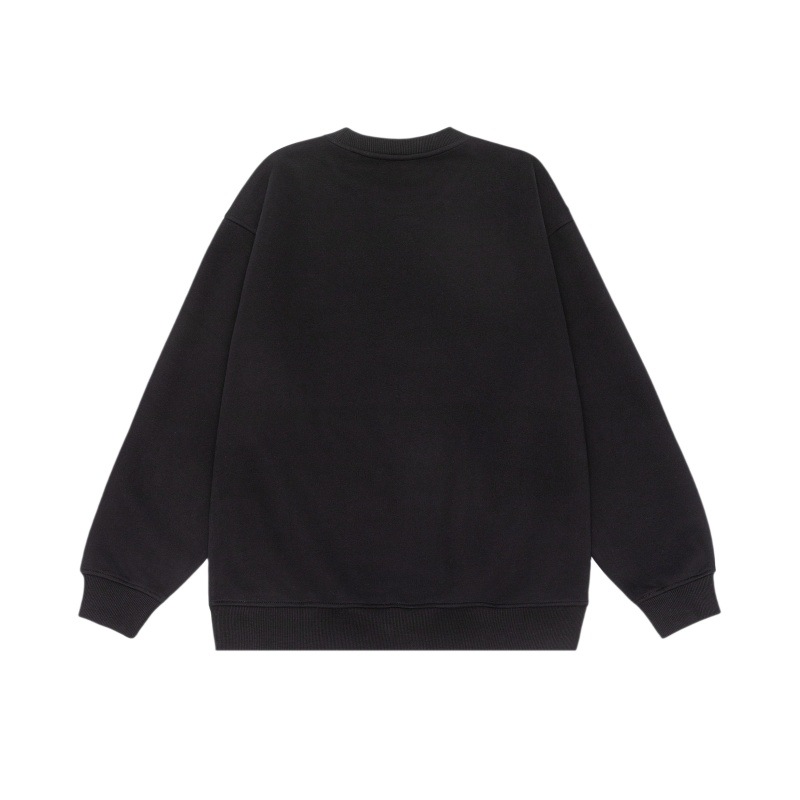 Oversized Cotton Blend Streetwear Pullover Hoodie