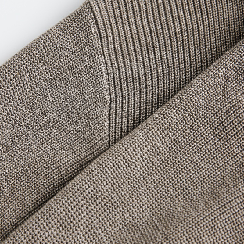 Simple Button Placket Knitwear