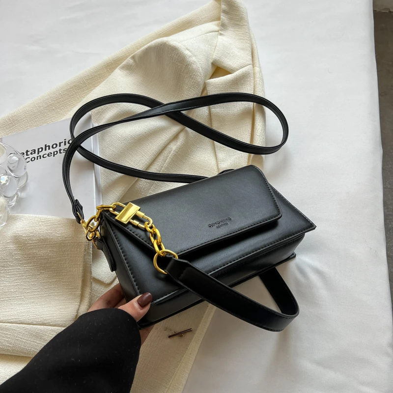 Ladies Olive PU Mini Satchel