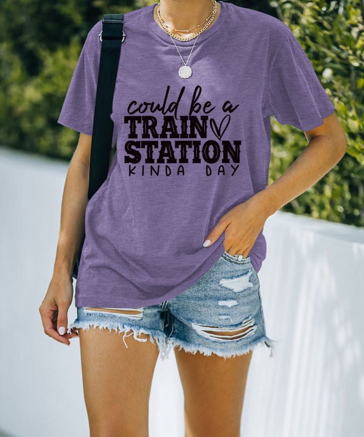 Coastal Cruise V Collar Ladies T-shirt