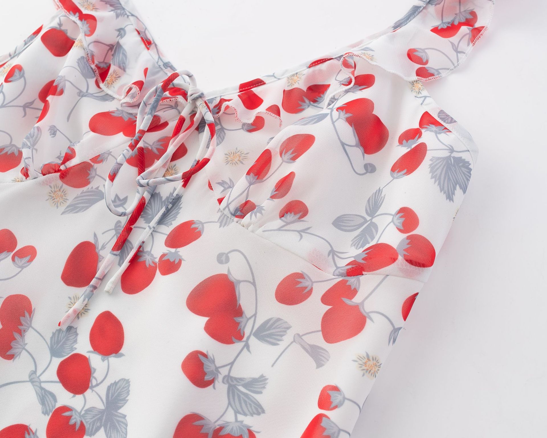 Printed short skirt women's dress