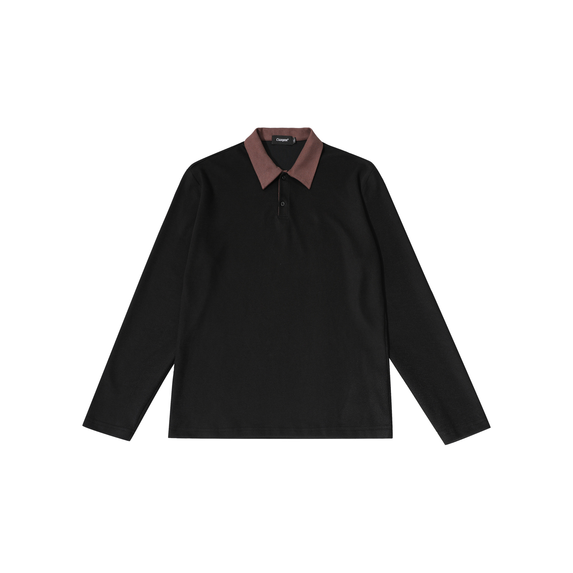 Vintage Color-Block Long Sleeve Cotton Blend Sweater